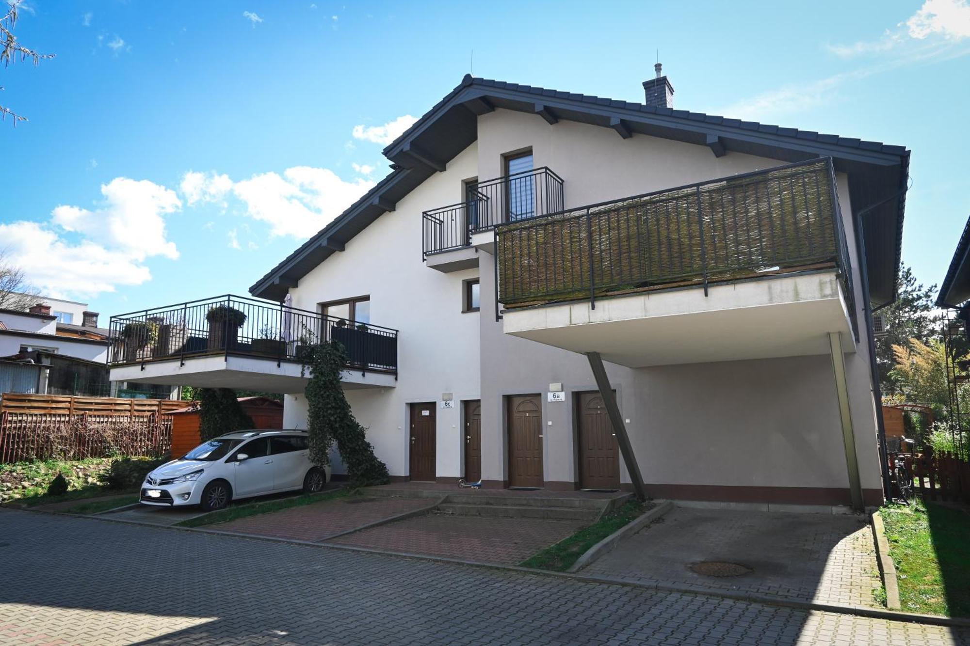 Malinowelove Aircon, 3 Rooms, Parking, Ogrod クラクフ エクステリア 写真